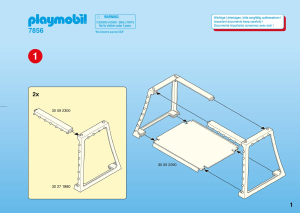 Manual Playmobil set 7856 Magic Fairy tale tent