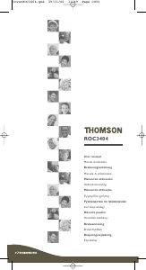 Mode d’emploi Thomson ROC3404 Télécommande