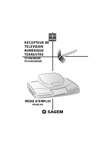 Mode d’emploi Sagem ITD 58N Récepteur numérique