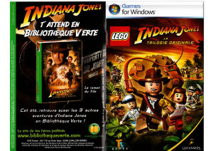 Mode d’emploi PC LEGO Indiana Jones - La Trilogie Originale