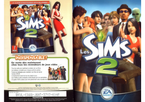 Mode d’emploi PC Les Sims 2