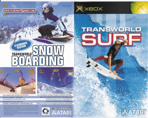 Mode d’emploi Microsoft Xbox Transworld Surf