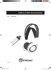 Εγχειρίδιο Metronic 480190 Ακουστικά