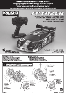 Manual de uso Kyosho 30905 McLaren F1 GTR Coche radiocontrol