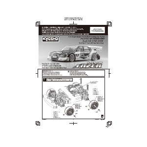 Manual de uso Kyosho 31395 Audi A4 DTM 2006 Coche radiocontrol