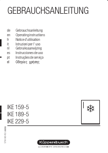 Bedienungsanleitung Küppersbusch IKE 159-5 Kühlschrank