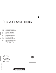 Bedienungsanleitung Küppersbusch IKE 209-5 Kühlschrank