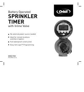 Mode d’emploi Orbit 57860 Programmateur d’arrosage