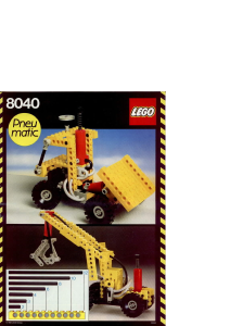 Mode d’emploi Lego set 8040 Technic Set pneumatique