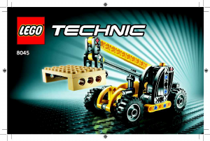 Manuale Lego set 8045 Technic Mini movimentatore telescopico