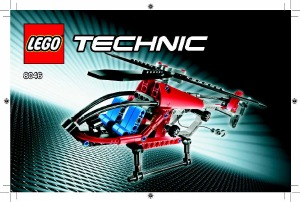 Käyttöohje Lego set 8046 Technic Helikopteri