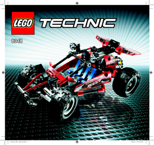 vergüenza espejo Meloso Manual de uso Lego set 8048 Technic Buggy