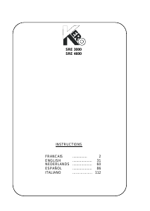 Mode d’emploi Kero SRE 3000 Chauffage