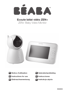 Manual Beaba ZEN+ Baby Monitor