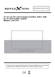 Bedienungsanleitung Reflexion LDD-3275 LED fernseher