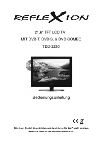 Bedienungsanleitung Reflexion TDD-2230 LCD fernseher