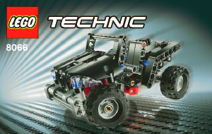 Bedienungsanleitung Lego set 8066 Technic Geländewagen