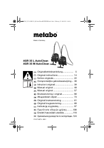 Εγχειρίδιο Metabo ASR 35 M AutoClean Ηλεκτρική σκούπα
