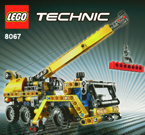 Manuale Lego set 8067 Technic Mini gru mobile