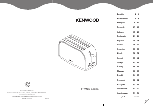 Mode d’emploi Kenwood TTM130 Grille pain