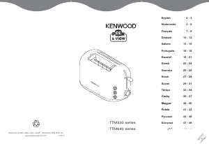 Mode d’emploi Kenwood TTM332 Grille pain