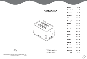 Handleiding Kenwood TTP102 Broodrooster