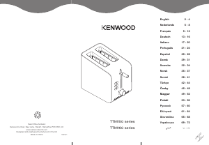Mode d’emploi Kenwood TTM160 Grille pain