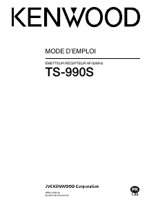 Mode d’emploi Kenwood TS-990S Émetteur-récepteur