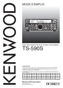 Mode d’emploi Kenwood TS-590S Émetteur-récepteur