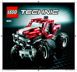 Manual Lego set 8261 Technic Rally truck