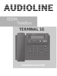 Bedienungsanleitung Audioline Terminal 1G Telefon