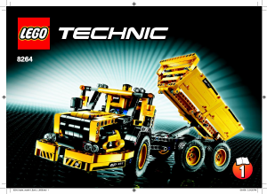 Bruksanvisning Lego set 8264 Technic Dumper