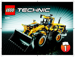 Manual de uso Lego set 8265 Technic Cargador frontal