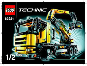 Bedienungsanleitung Lego set 8292 Technic Truck mit Hebebühne