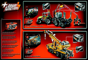 Käyttöohje Lego set 8293 Technic Power Functions -moottorit