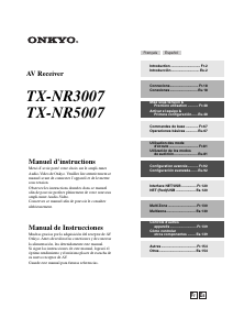 Manual de uso Onkyo TX-NR3007 Receptor