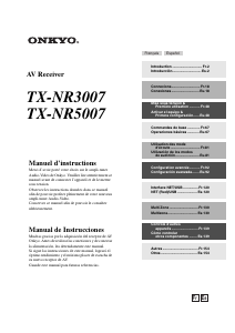 Manual de uso Onkyo TX-NR5007 Receptor