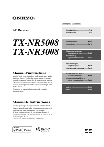 Manual de uso Onkyo TX-NR3008 Receptor