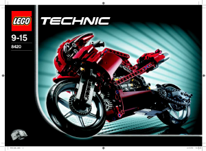 Manuale Lego set 8420 Technic Motociclo