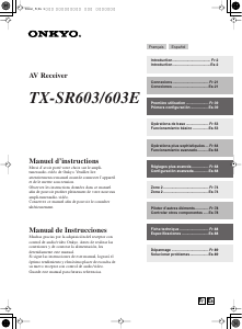 Mode d’emploi Onkyo TX-SR603 Récepteur