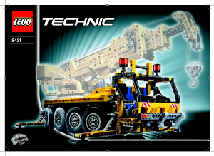 Bedienungsanleitung Lego set 8421 Technic Pneumatik Kranwagen mit Motor