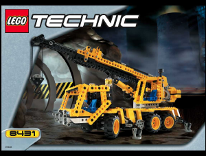 Manual de uso Lego set 8431 Technic Camión grúa