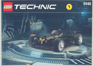 Manual de uso Lego set 8448 Technic Coche de carreras