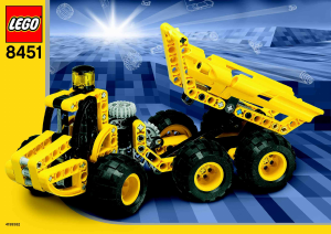 Käyttöohje Lego set 8451 Technic Dumpperi
