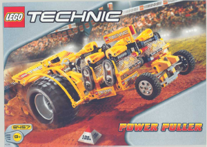 Manuale Lego set 8457 Technic Estrattore potenza