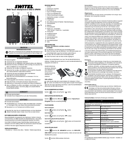 Manuale Switel S4502D Spark Telefono cellulare