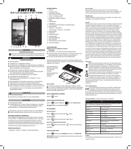 Manuale Switel S4017D Nemo Telefono cellulare