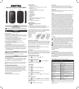 Handleiding Switel S4000D Armor Mobiele telefoon