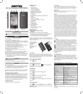 Manuale Switel S5000D Dragon Telefono cellulare