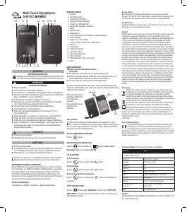 Manual Switel S4018D Mambo Mobile Phone